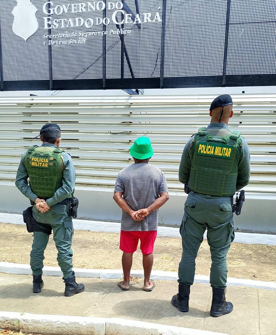 PM captura homem com mandado por homicídio e lesão corporal em Lavras da Mangabeira